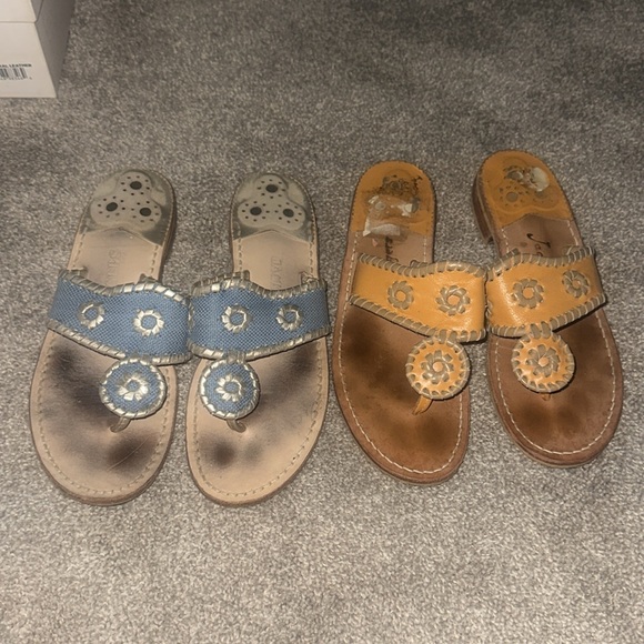 Jack Rogers sandals 2 pairs - Picture 2 of 4